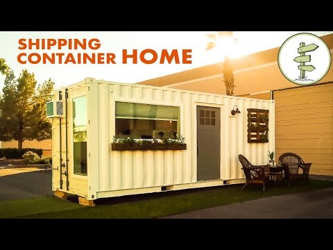 Minimalist 20ft Shipping Container Tiny House for $39K - Full Tour