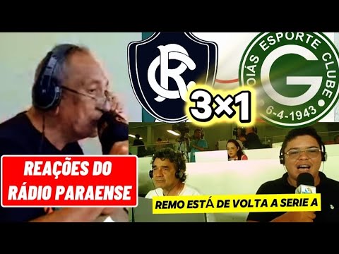 Reações  Paraenses - Remo 3×1 Goiás | Remo está de Volta à Série A  depois de 31 Anos