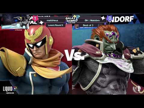 GGxC 14 - mattheus (Captain Falcon) Vs. BH Mattbro (Ganondorf) - Top 64 Losers Round 5