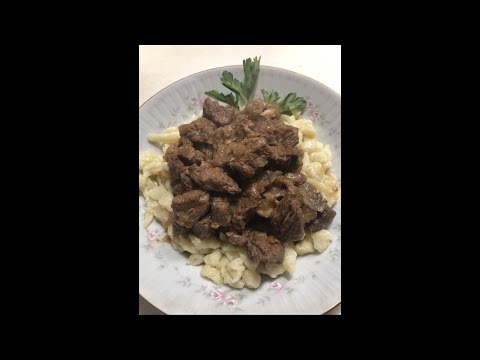 Goulash con Spaetzle | Recetardas
