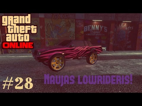 GTA 5 PC Online - Lietuviškai - Ep.28 Naujas Lowrideris!