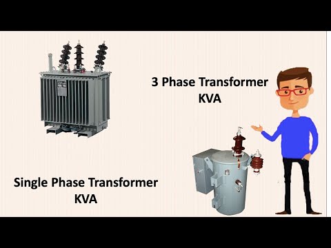 3 Phase Transformer KVA | Single phase Transformer KVA | KVA