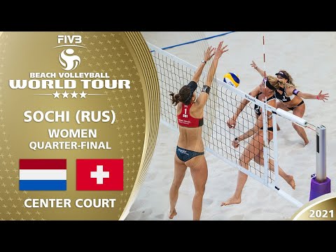 Keizer/Meppelink vs. Hüberli/Betschart - Women's QF | Full Match | 4* Sochi 2021