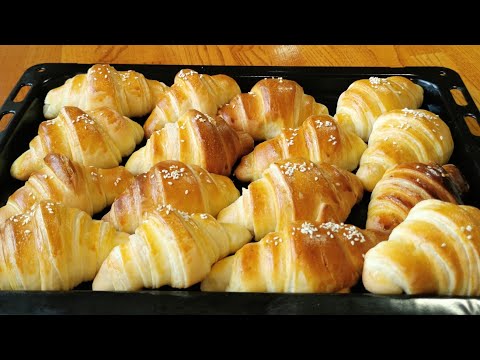 "JOGURT KIFLE MEKANE KAO PAMUK - Provereno najbolji recept za kiflice!"