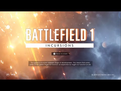 Battlefield 1 | Incursions | Gameplay 27-7 | No commentary