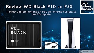 Review Externe Festplatte WD Black P10 an PS5 für PS4 Spiele, Western Digital, Playstation