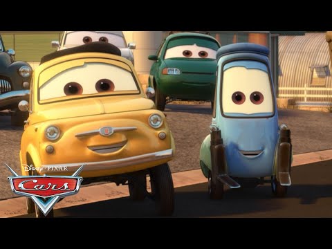 Best of Luigi and Guido from Cars 2 | Pixar Cars | @disneyjr