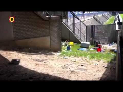 De ravage in het Willem II-stadion