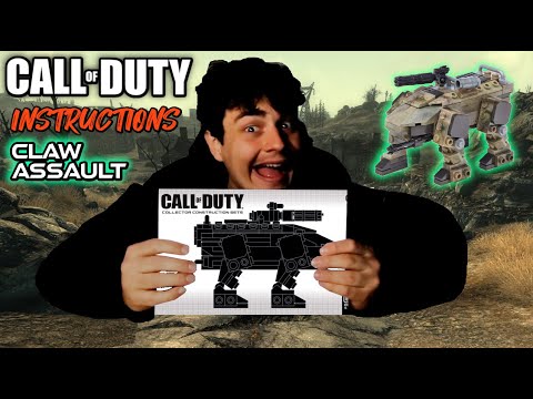 Mega Bloks Call Of Duty [ CLAW ASSAULT ] Instructions