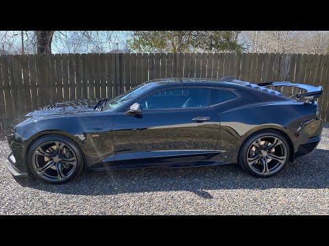Changing The Camaro Spoiler!!!!   New ZL1 Wing !!!!