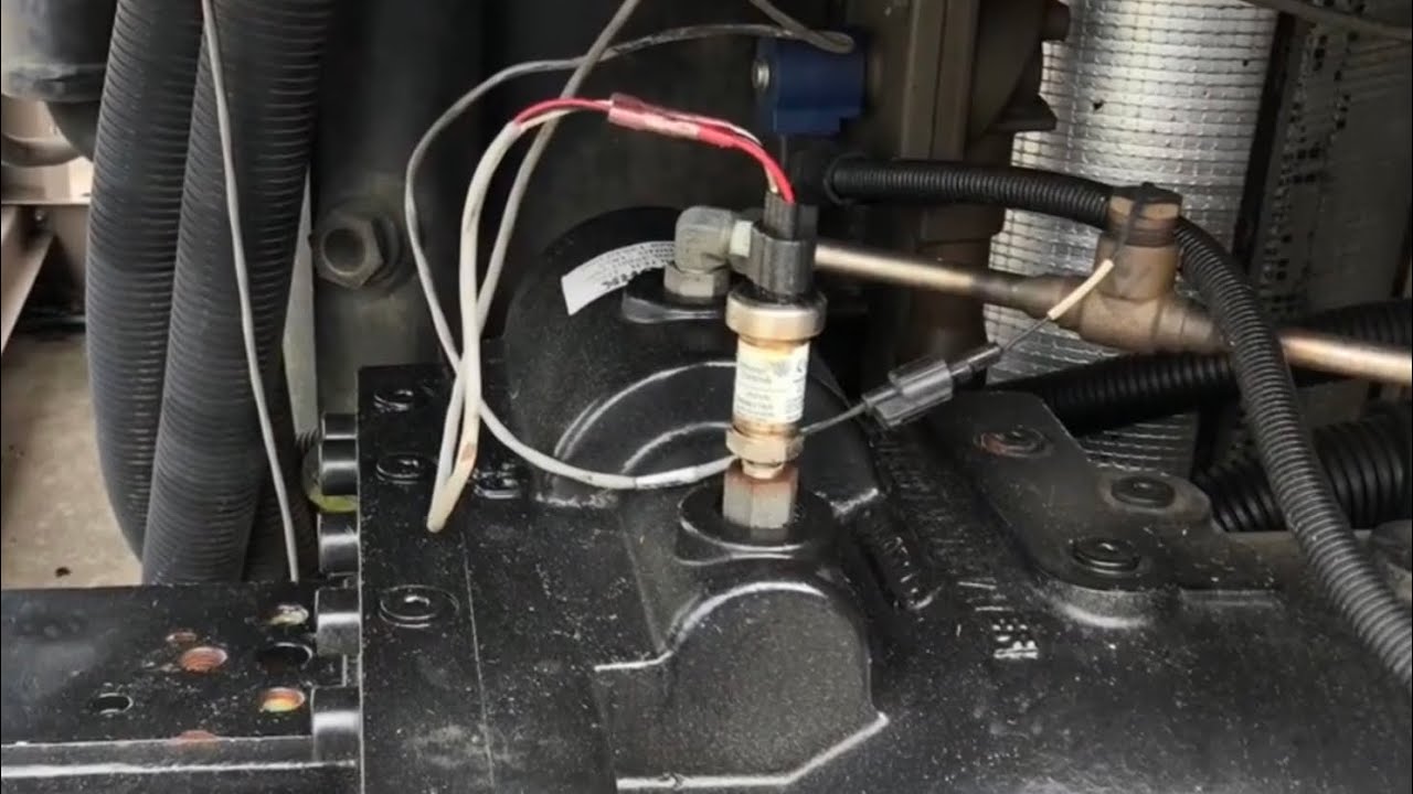 Oil Pressure Transducer Replace for York YCIV0157 Chiller - HVAC Repair