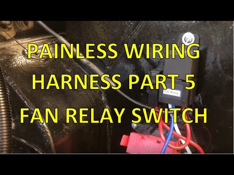 Painless Wiring Harness Part 5 - Duel Radiator Fan Relay Switch