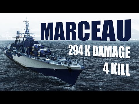 Marceau High Speed Floating Baguette 4 Kills 294 K Damage World of Warships
