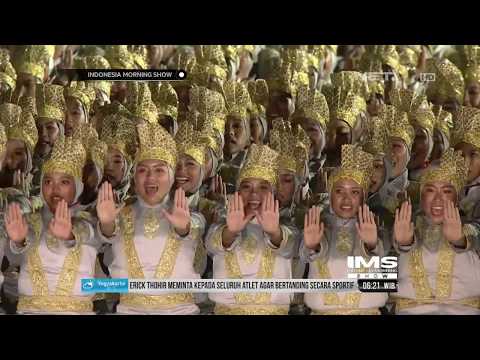 Penampilan Ribuan Penari Berhasi Memukau Penonton Opening Ceremony Asian Games 2018