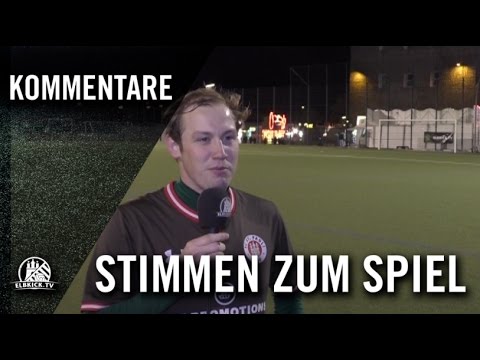 Die Stimmen zum Spiel (FC St. Pauli III - TSV Seestermüher Marsch, Bezirksliga West) | ELBKICK.TV