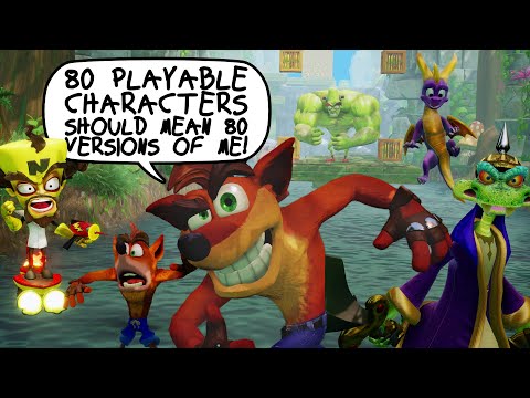 N. Sane things about characters in Crash Bandicoot N. Sane Trilogy