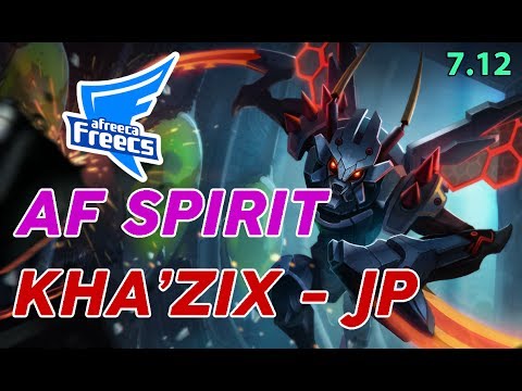 Afreeca Freecs Spirit Kha'Zix Jungle - Korean Pro Replay