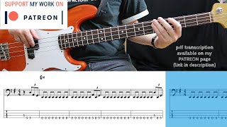 Alannah Myles - Black Velvet (Bass cover with tabs)