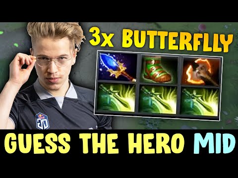 Guess the hero — 3x Butterfly BUILD by Topson