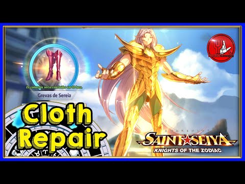 O CLOTH REPAIR CHEGOU! APRENDA COMO FUNCIONA COM ESSAS DICAS!! - Saint Seiya Awakening