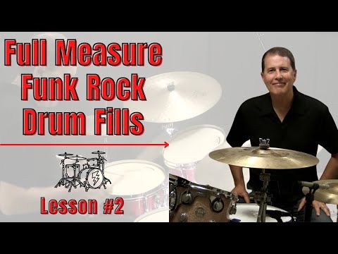 Full Measure Funk Rock Drum Fills - Funk Rock Drum Lesson #2