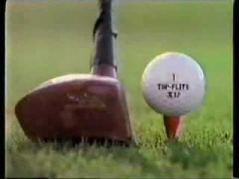 1990 Spalding Top-Flite golf ball commercial