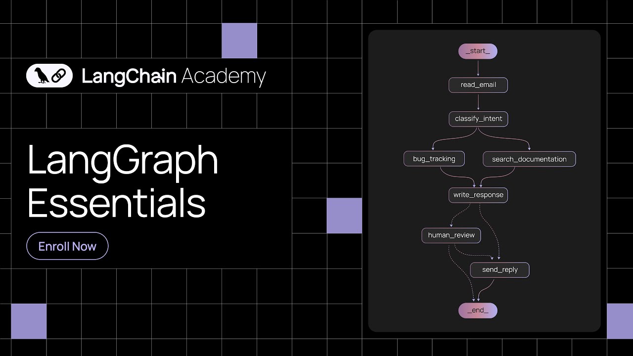 LangChain Academy New Course: LangGraph Essentials