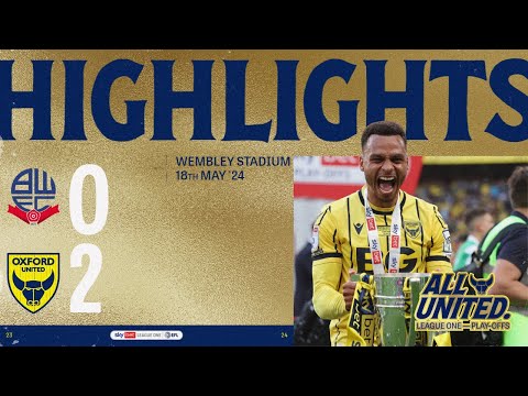 FC Bolton Wanderers 0-2 FC Oxford United