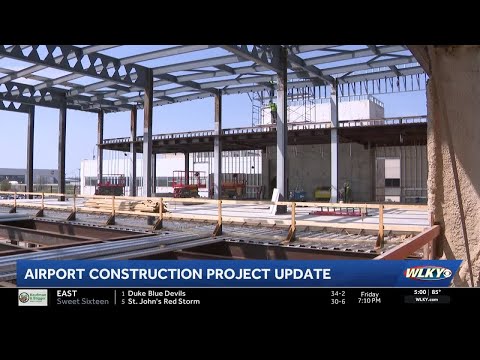 A behind-the-scenes look at the Louisville airport's construction