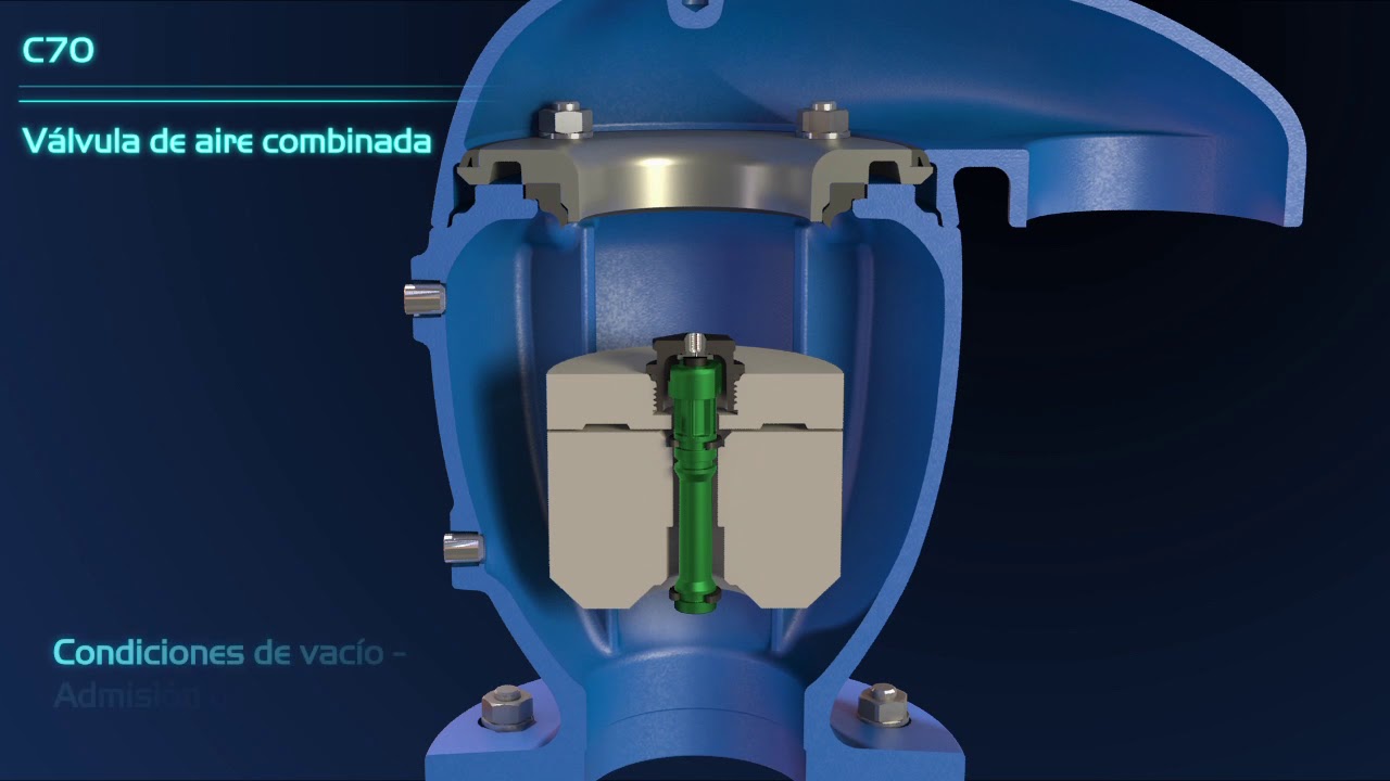 Válvula de aire combinada C70 de BERMAD