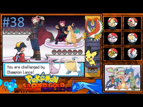 Let's Play Pokemon Sacred Gold Extreme Wedlocke:  Part 38 - One More Lance