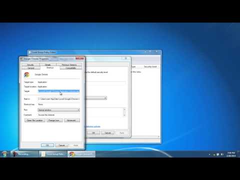 How to set Chrome as Default browser in Windows 7
