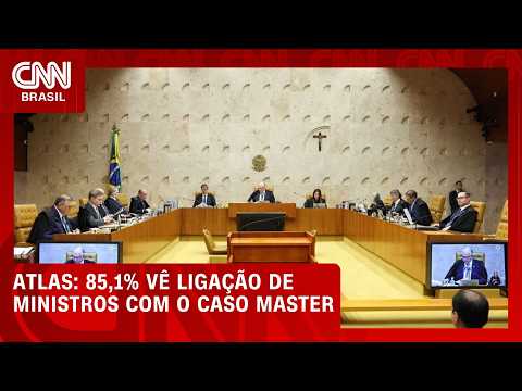 Caso Master: 85,1% veem envolvimento direto de ministros do STF, diz AtlasIntel | HORA H