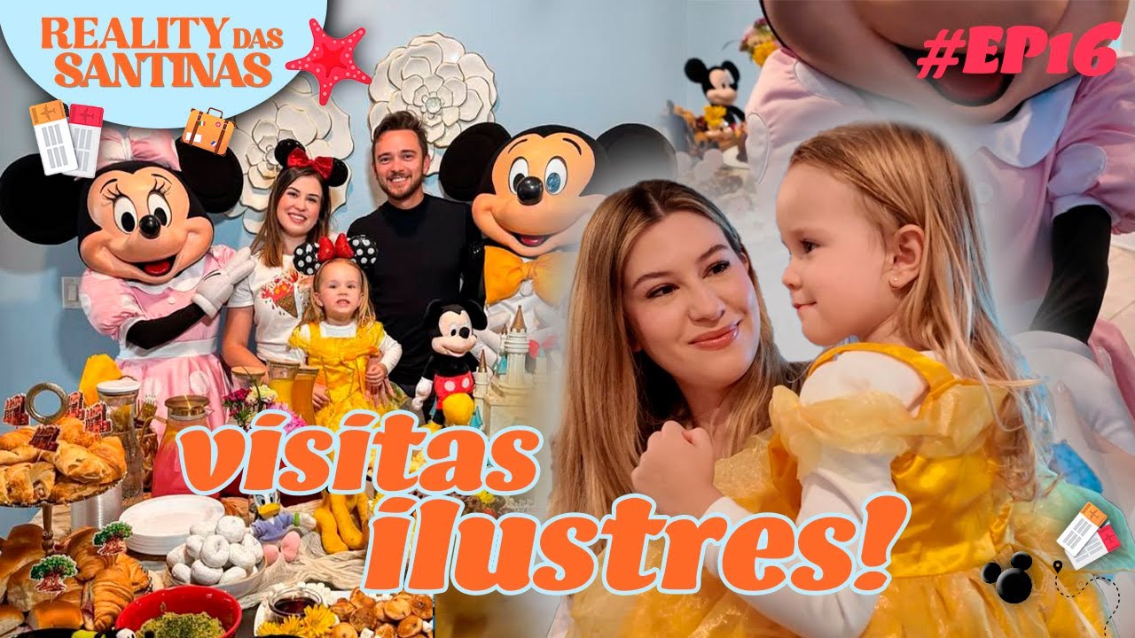 EP. 16 - REALITY DAS SANTINAS: Meia-Maratona na Disney + 21km + CHUVA + CANSAÇO+ MAGIA EM CASA