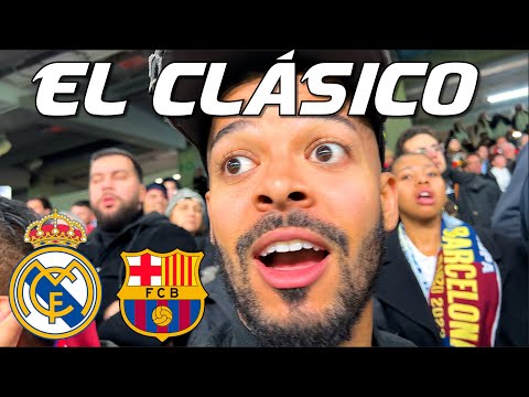 MY FIRST EVER EL CLÁSICO 🔥 | REAL MADRID VS BARÇA I COPA DEL REY SEMIFINALS