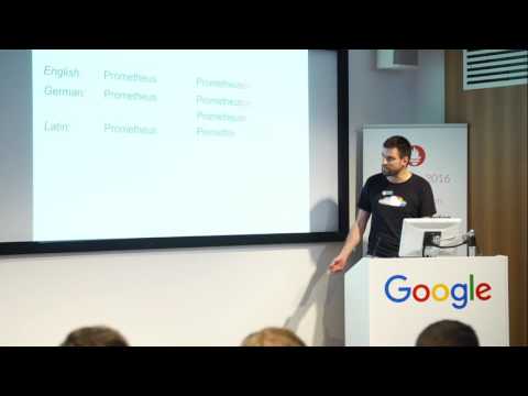 PromCon 2016: Lightning Talks - Plural of Prometheus - Björn Rabenstein