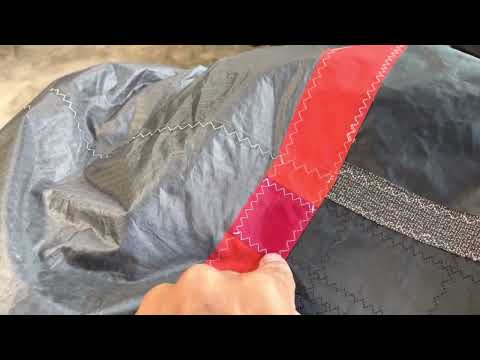 Fixing a major wing or kite blowout