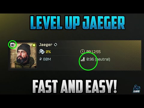 How To Get Money Spent With Jaeger EASY! - Escape From Tarkov - How To Get Max Traders In Tarkov