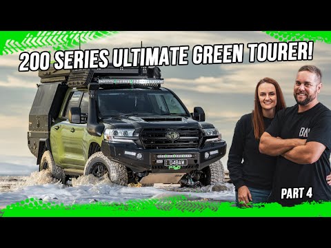 Amy's V8 Nori Green Toyota Land Cruiser 200 | The Ultimate 4x4 Tourer | Part 4