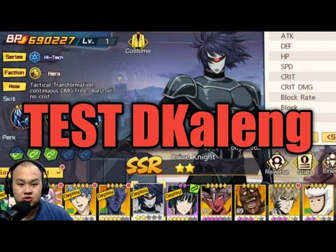 DK SKILL, CHARGE DAMAGE BS CRIT? || One Punch Man The Strongest