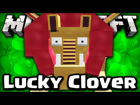 Piu - Minecraft - LUCKY CLOVER MANTICORE CHALLENGE GAMES! (Mythical Creatures / Lucky Clover Mod)
