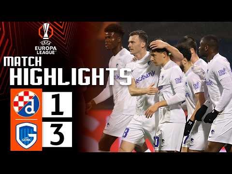 Dinamo Zagreb vs Genk | 1-3 | Highlights | UEFA Europa League 2025/26 | dinamo zagreb genk