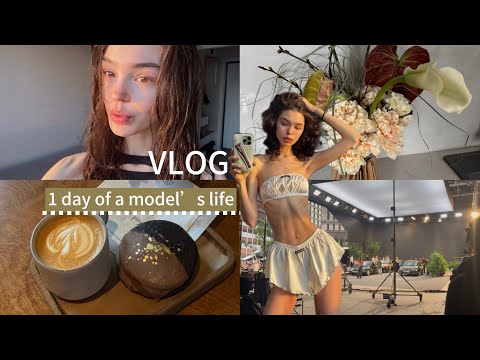 VLOG of a model // first time shooting for a MUSIC VIDEO!