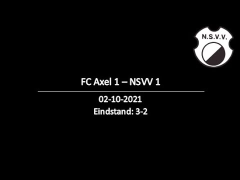 FC Axel 1 - NSVV 1, 02-10-2021