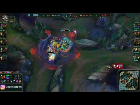 UoL vs Giants - Ezreal Pentakill - League of Legends