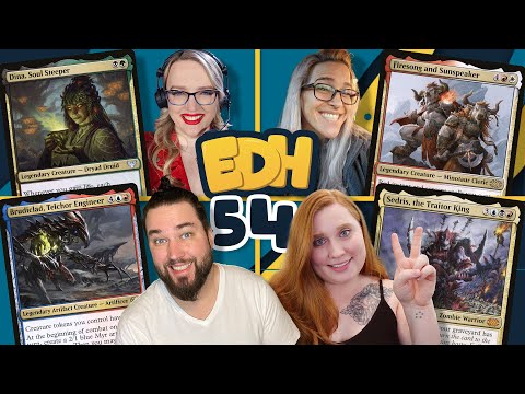 💰MtG NFTs = Nice F'n Treasures!💰 ft. Dina, Sedris, Brudiclad, Firesong & Sunspeaker | EDHijinks #54