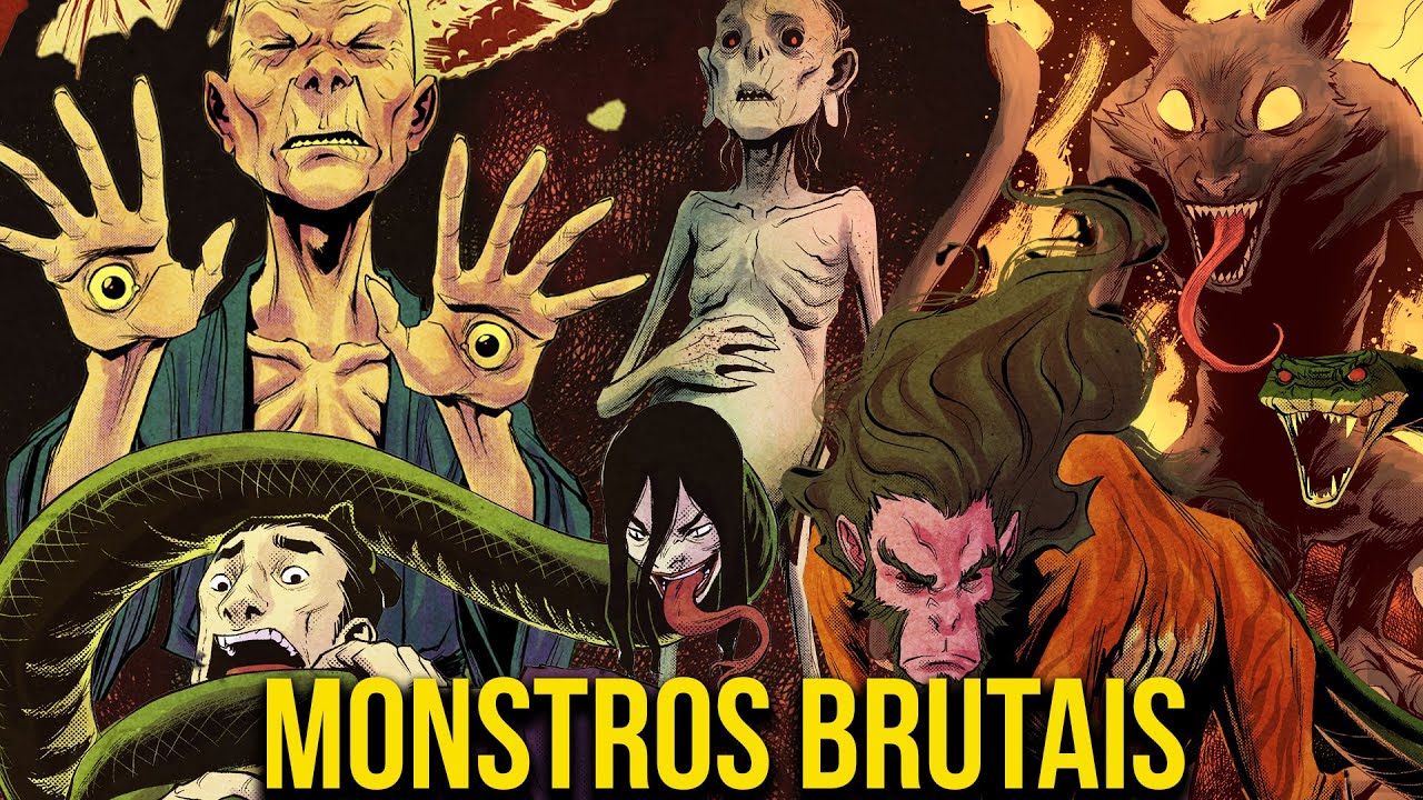 15 YOKAIS BRUTAIS E ASSUSTADORES Que Não Vão Deixar Você Dormir à Noite