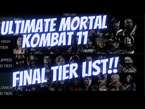 Final Ultimate Mortal Kombat 11 Tier list - November 2021