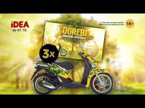 IDEA | Ogrebi Somersby osveženje do 7.10.2018.