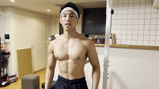 家・自重・2種目のみ　上半身全て鍛え上げる